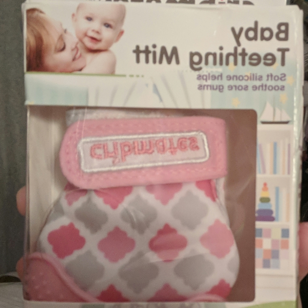 Teething mitt